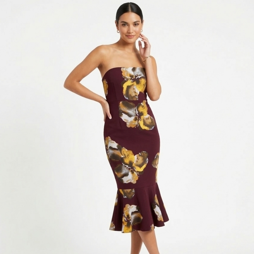 Beautiful Mermaid Floral Dress EUC